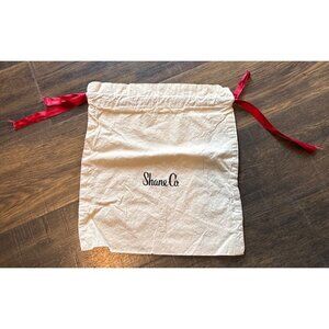 Shane Co. Jewelry Dust Bag 13" x 11.5" Drawstring Closure EUC Travel